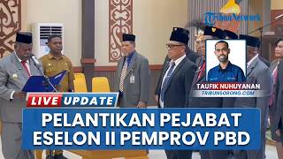 21 Pejabat Eselon II Pemprov PBD Resmi Dilantik Gubernur Elisa Kambu, Berikut Daftarnya