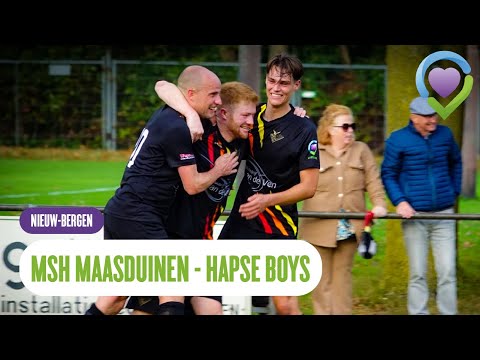 MSH Maasduinen herpakt zich tegen Hapse Boys