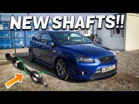 FOCUS ST GETS NEW DRIVESHAFTS FITTED!!