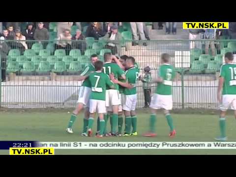 tv.nsk.pl 2013-10-19 Radomiak Radom - Olimpia Elbląg 3-0 (1-0) bramki relacja konferencja