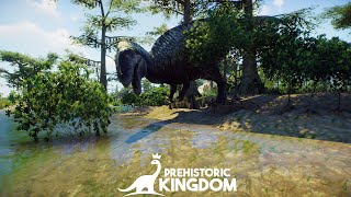 Acrocanthosaurus has Entered the Park!!!! Prehistoric Kingdom ep 7