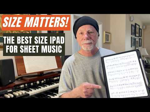 Size Matters: Why Musicians Need the 13-Inch iPad for Sheet Music