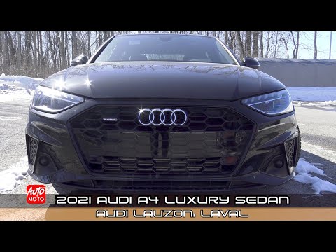 2021 Audi A4 Luxury Sedan - Exterior And Interior - Audi Lauzon, Laval