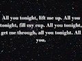 The Cataracs ft. Waka Flocka and Kaskade - All You (Lyrics On Screen)