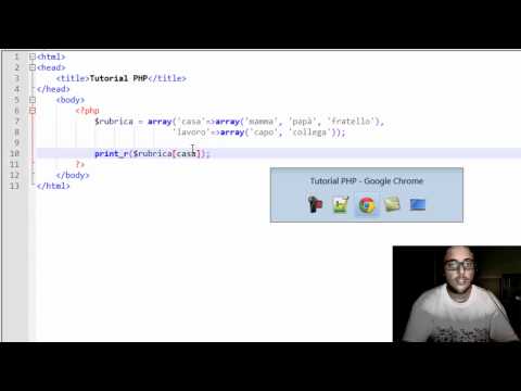 PHP - 18 - Array multidimensionali