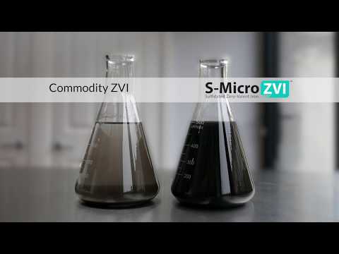 Lab Mixing: Commodity ZVI versus S-MicroZVI®