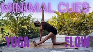 24 Minute Minimal Cues Full Body Yoga Flow | Side body focused | At Home Gentle Yoga Class