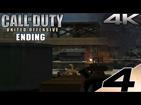 CALL OF DUTY UNITED OFFENSIVE Gameplay Walkthrough Part 4 - Russian Campaign & Ending (4K 60FPS)