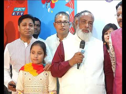 ধর্ম প্রতিমন্ত্রী শেখ আব্দুল্লাহ। একুশে টেলিভিশন জন্মদিন ।