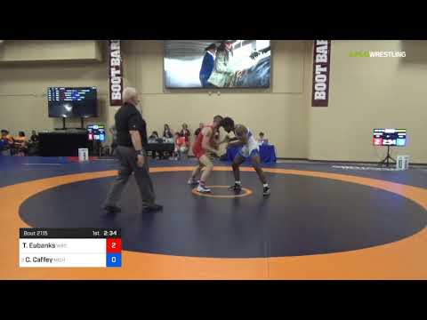 2018 Marine Corps US Open/UWW Junior Greco Roman 87 Quarters - Timothy Eubanks (WBC) Vs. Cameron C