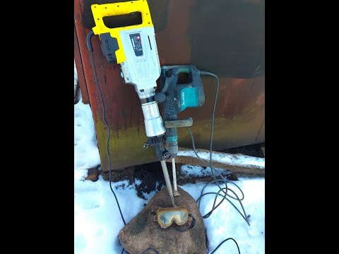 Atskėlimo plaktukas Makita HM1101C; 11,5 J; SDS-max video