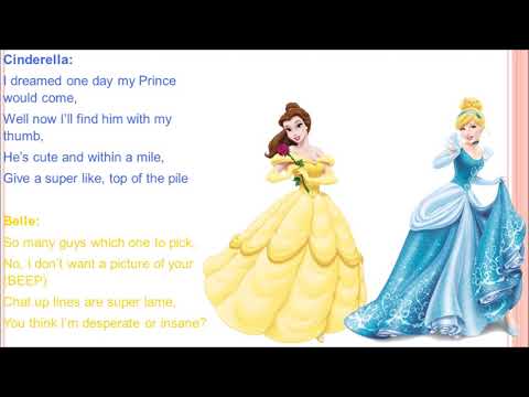 Disney Princess On Tinder Lyrics
