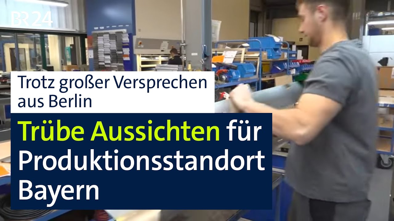 Bayerns Unternehmen im Krisen-Modus – und schlechte Prognosen fürs neue Jahr | mehr/wert | BR24