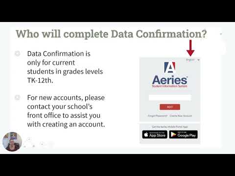 Data Confirmation Aeries Hlpusd