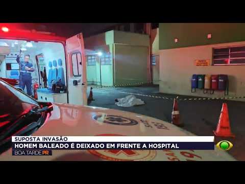 Homem baleado é deixado morto em hospital de Curitiba