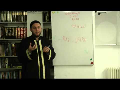 Asmir ef. Bekrić - Tedžvid, Izgovaranje riječi Allah i harfa RA _ 01