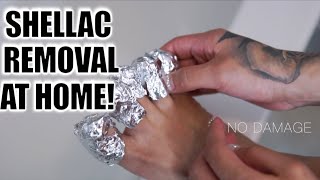 HOW TO REMOVE SHELLAC AT HOME (EASY AND AFFORDABLE) | CARLA KAT