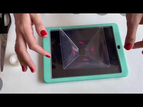 Как сделать 3D проектор для планшета и телефона своими руками .