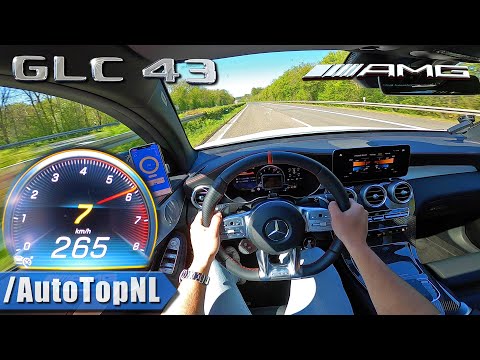 2020 Mercedes-AMG GLC 43 Coupe TOP SPEED on AUTOBAHN by AutoTopNL