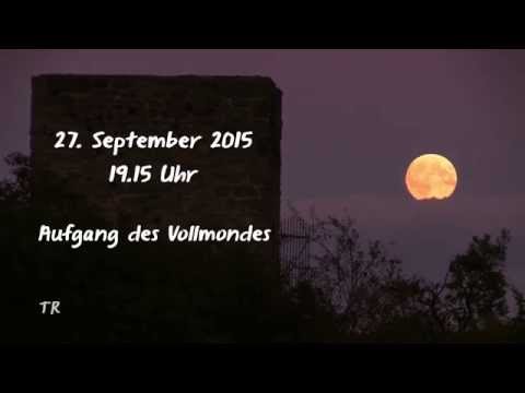 Totale Mondfinsternis 2015 - der Supermond wird zum Blutmond
