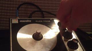 Video thumbnail for 1972 Maestro Super FUZZ reacts to guitar volume and tone by Josh Reed