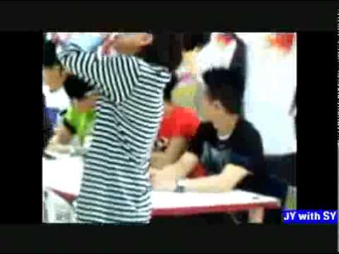 [LQ] (Fancam) 100411 Ze:A in jongno fansign