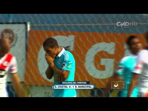 Torneo Apertura 2016: Sporting Cristal 0-1 Deportivo Municipal (fecha 10)