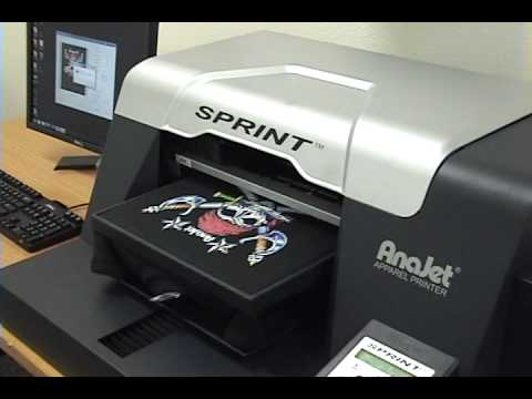 Fastest t-shirt printer on the market. direct to garment.