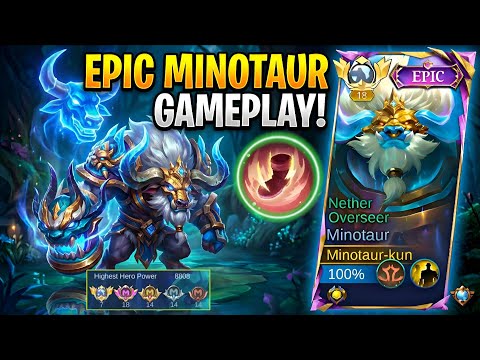 8808 MMR! How Top Global Minotaur Dominates Mythic Rank 🐂 (Unkillable build)
