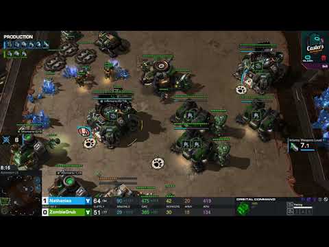 ZombieGrub (T) vs Nathanias (T) #2 - QLASH Casters Invitational Group A Decider Match