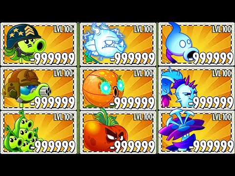 Tournament 8 Team Plants Battlez - Who Will WIn? - PvZ 2 Team Plant vs Team Plant