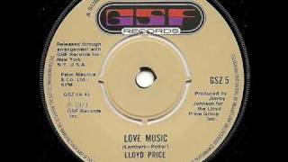 LLOYD PRICE - Love Music