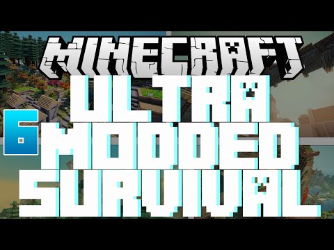 Minecraft: Ultra Modded Survival (CaptainSparklez Modpack) | EXPERIENCE TREE! | Episode 6