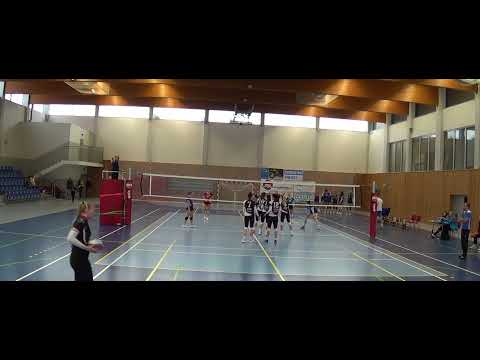 VK ČB U20. vs. Volejbal Plzeň - EX-U20Z-2B (1.turnaj), 1. zápas
