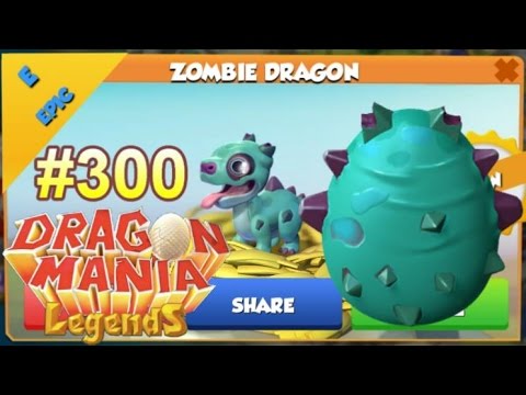 Zombie Dungeon Dragon Hatching + Gameloft Survey?! - Dragon Mania Legends #300