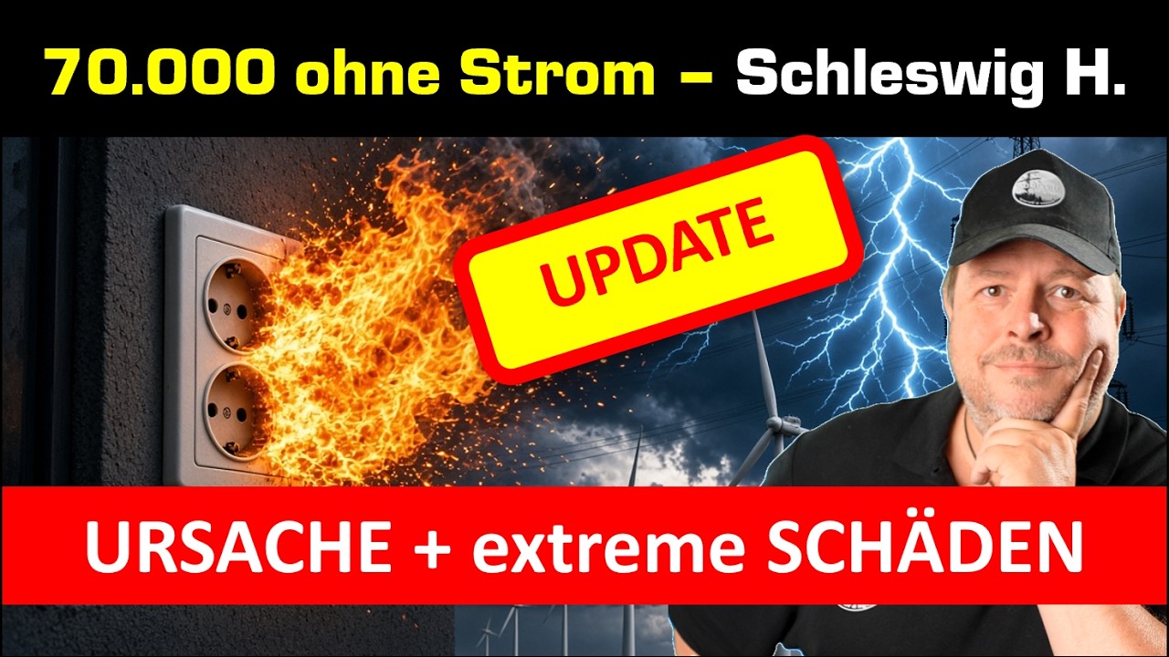 Miniblackout Schleswig Holstein - Ursache und massive Zerstörungen