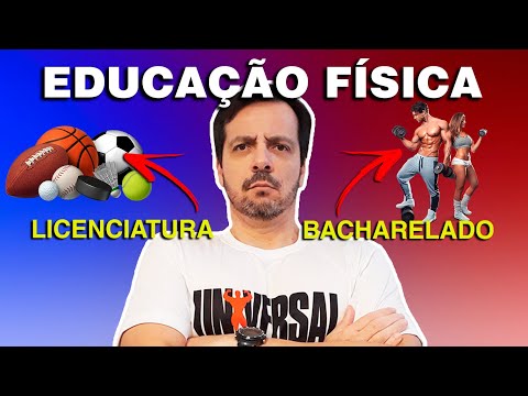 Curso de Educação Física: Licenciatura x Bacharelado?