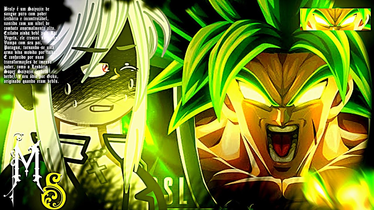 Rosário To Vampire React Broly - Super Saiyajin Lendário | M4rkim | Tsukune As