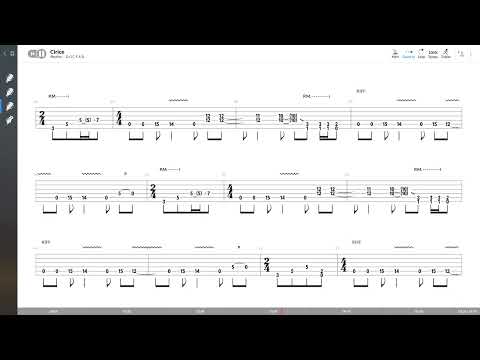 Ghost - Cirice (RYTHM GUITAR TAB PLAY ALONG)