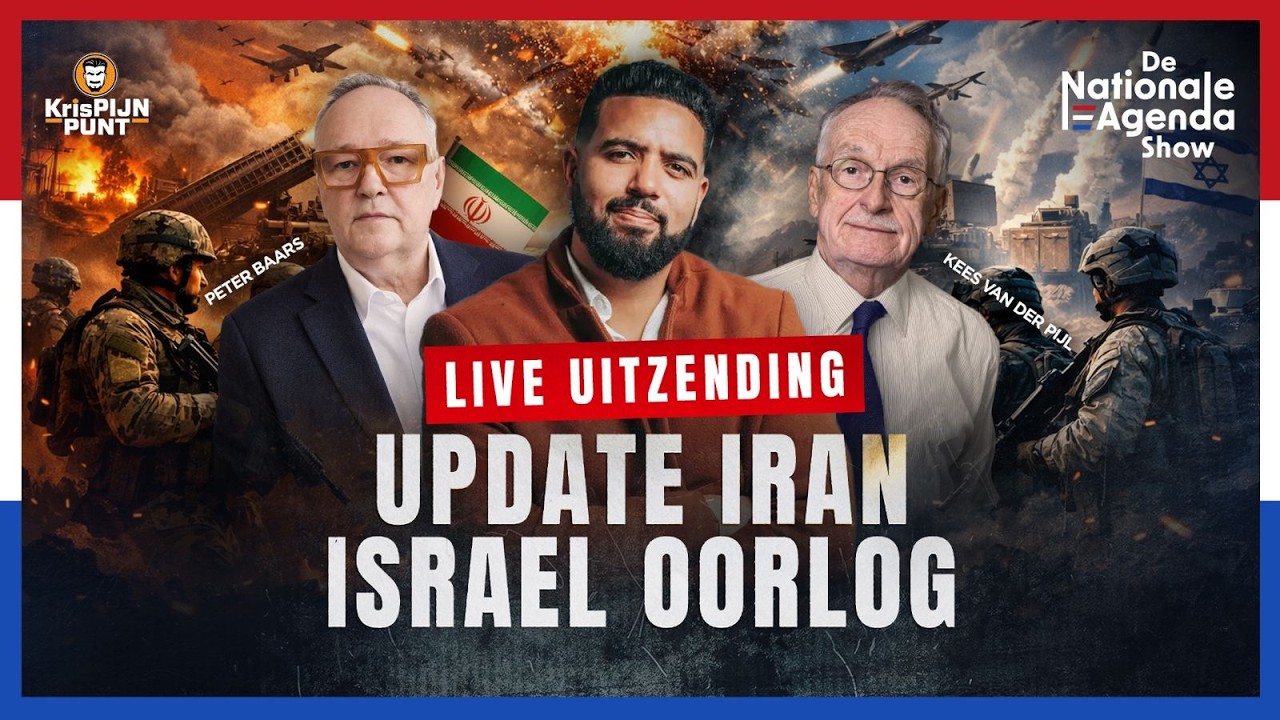 De Nationale Agenda Show - Update Israel & Iran ft Kees van der Pijl & Peter Baars ep 18