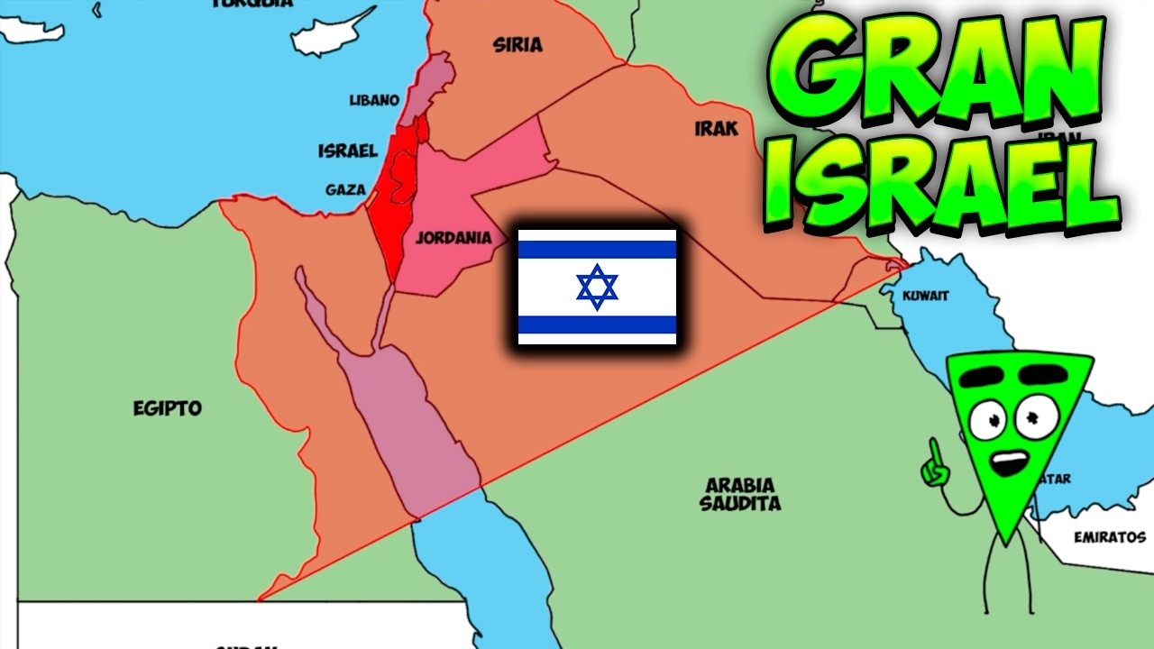 El PLAN de ISRAEL para EXPANDIRSE - El gran Israel