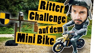 Ritter Challenge auf dem Pocket Bike | Lanzenstechen || Das schaffst du nie!