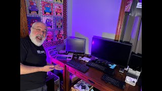 my Aquarius & Sinclair Speccy Corner - Retro 8bit Man Cave - 2024 Projects - 16bit Vintage Computer