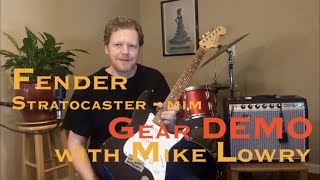 Video thumbnail for Fender Standard Stratocaster 2000 - DEMO by Mike Lowry
