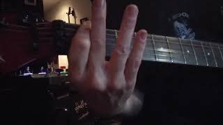 Razed In Black   "Better Off" Guitar Playthrough after I installed a Semour Duncan Nazgul pickup