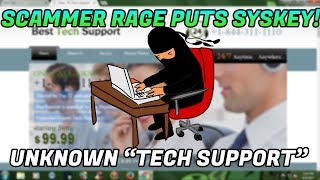 Tech Support Scam / Scammer SYSKEY RAGE! - 1-866-683-6040 - Unknown
