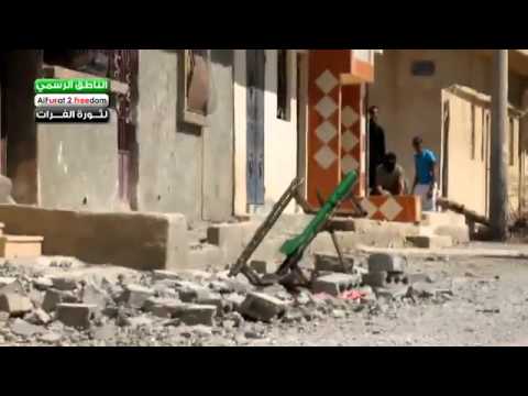 استهداف مقرات النظام بصاروخ محلي الصنع من قبل أحفاد معاوية بالاشتراك مع حركة أبناء الإسلام