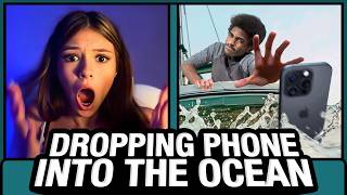 Download lagu DROPPING PHONE IN OCEAN on OMEGLE mp3