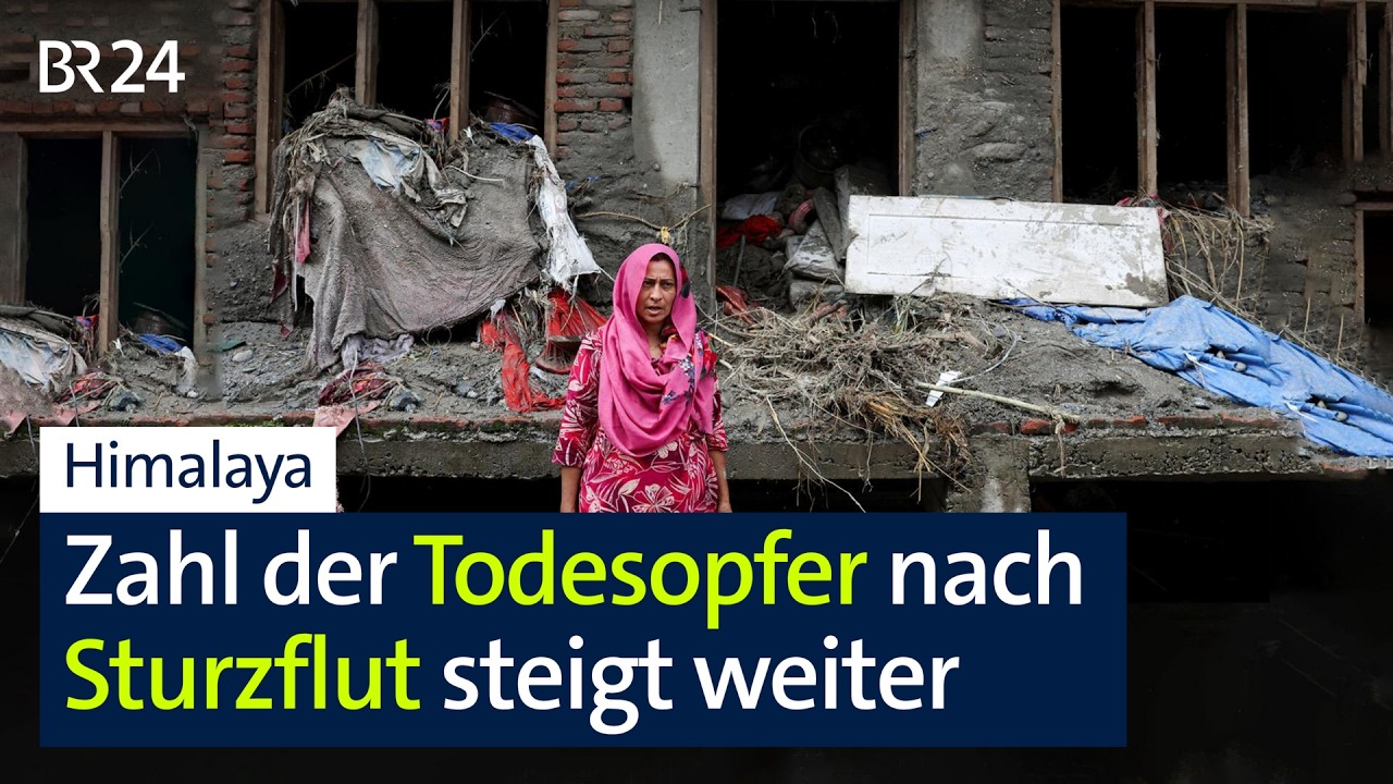 Himalaya: Zahl der Todesopfer nach Sturzflut steigt weiter | BR24