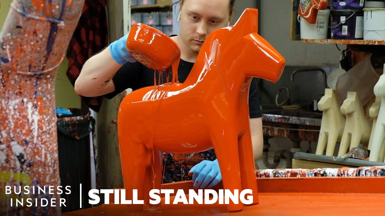 Inside One of the Last Dala Horse Factories